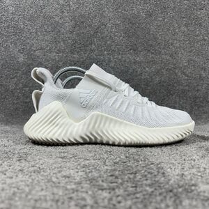 Adidas AlphaBounce D96450 Women's Size 8 Cloud White Athletic Running Shoes Used